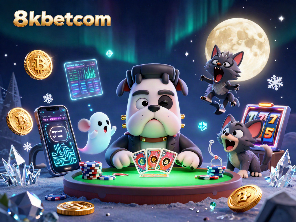 Play cards with 8kbetcom's spooky cast while winning Bitcoin and Ethereum prizes.
